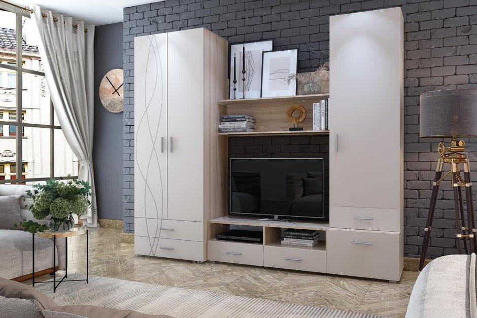 Гостиная Медея ясень светлый