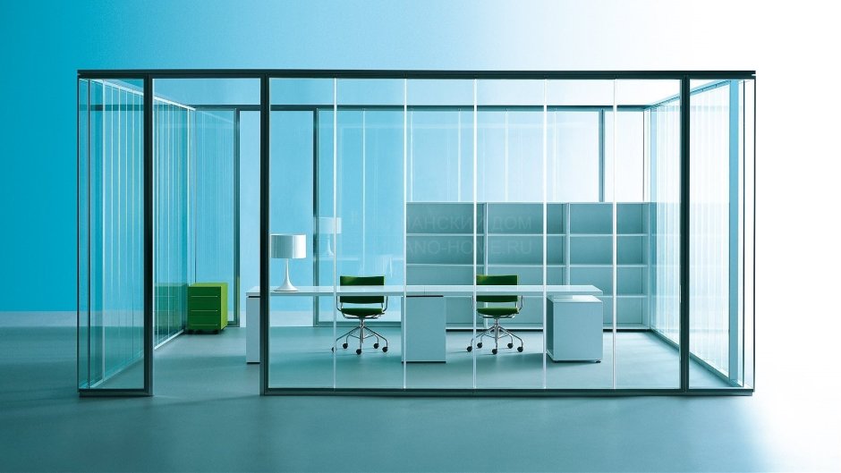 Стеклянные перегородки для офиса