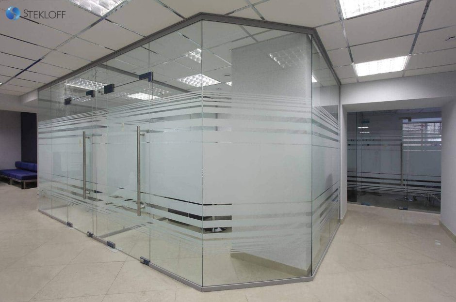 Перегородки цельностеклянные перегородки