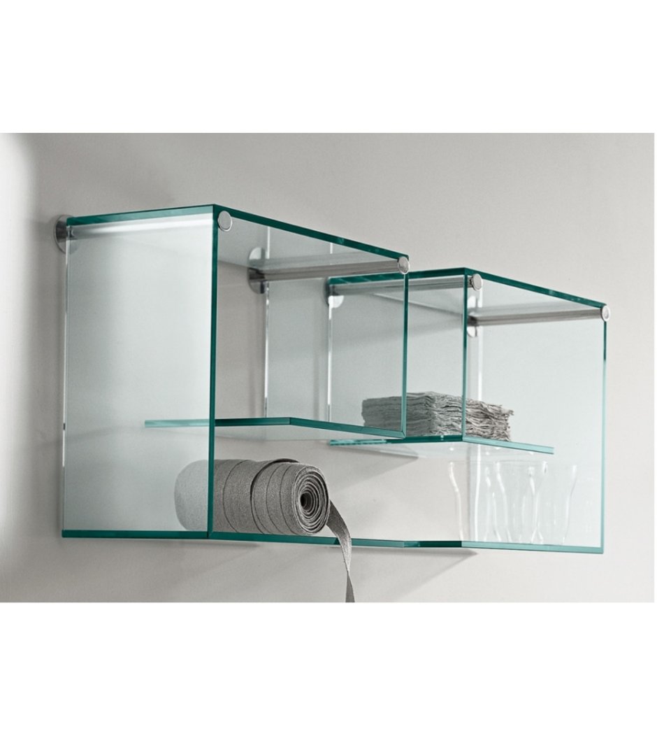 Прозрачные полки