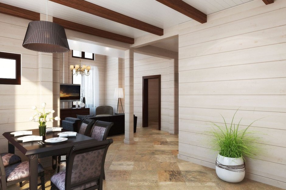 Вагонка в интерьере