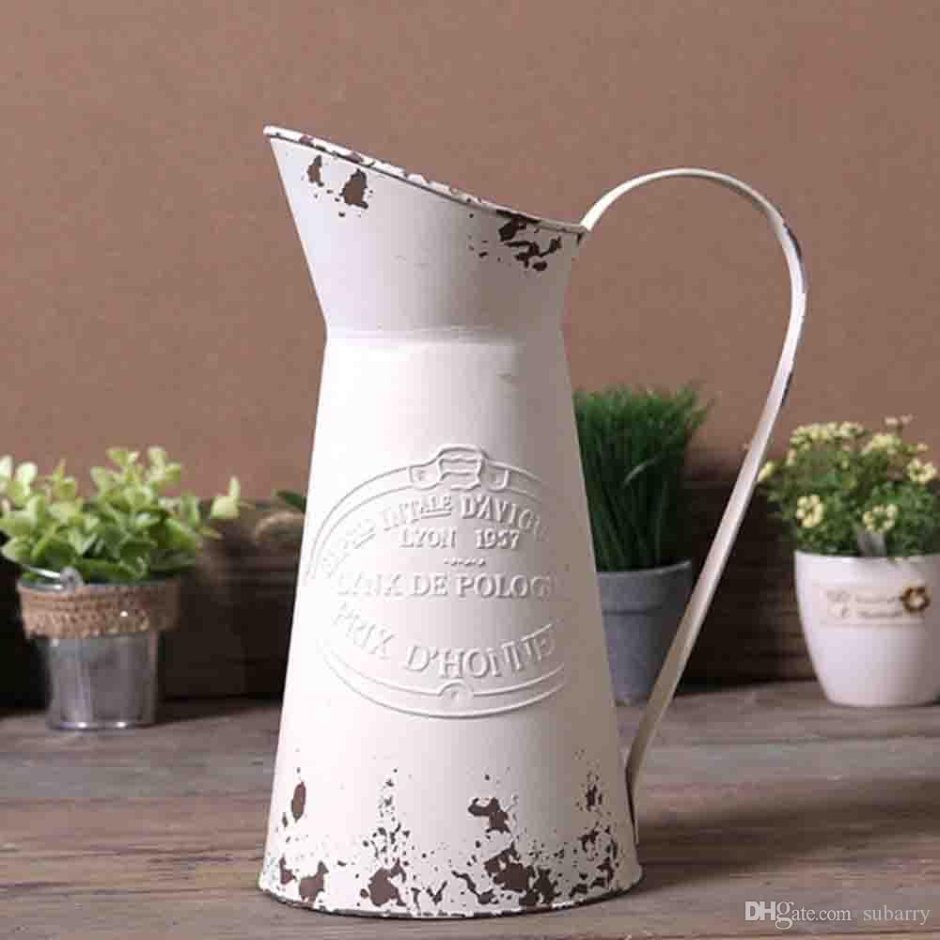 Декупаж кувшина