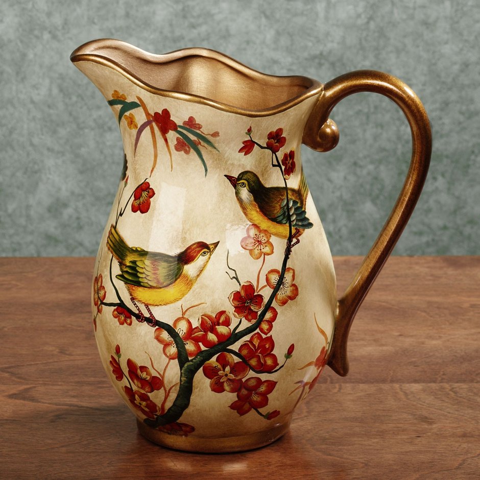 Декупаж кувшинчиков