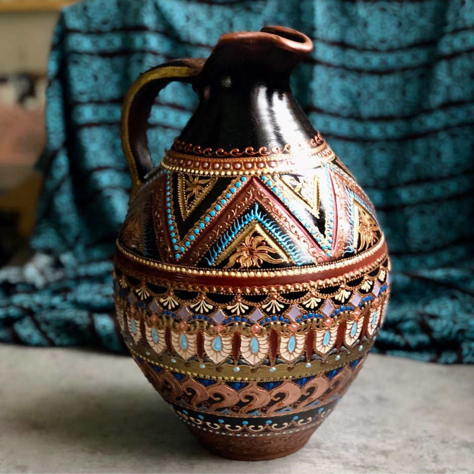 Цветочные горшки в стиле шебби Шик