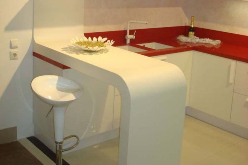 Стойка барная волна l500