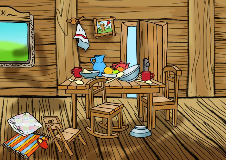 Комната в избушке