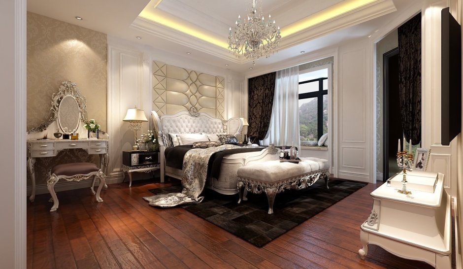 Спальня в европейском стиле