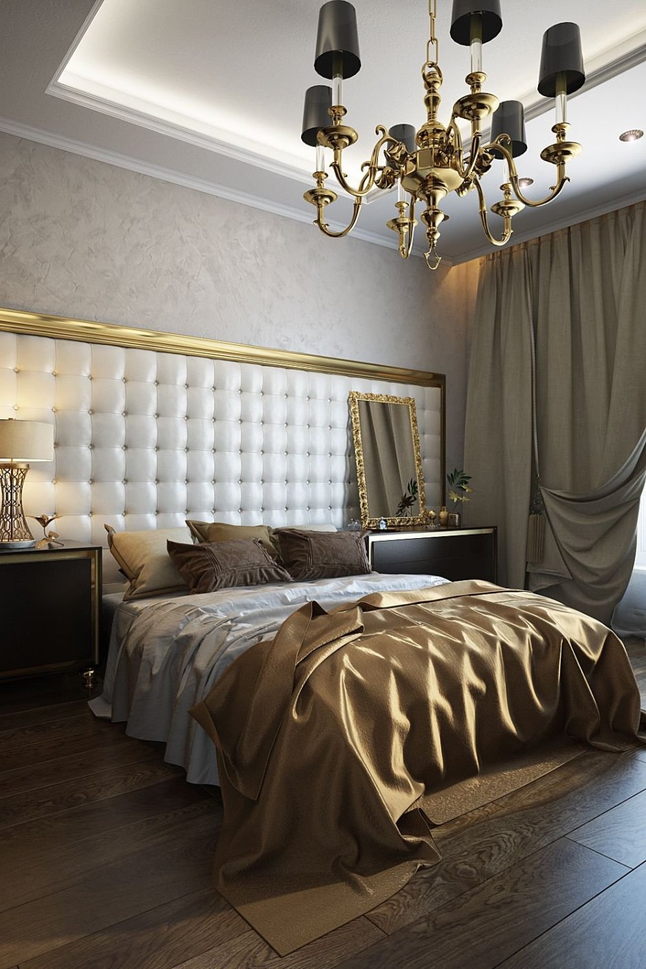 Спальня Неоклассика арт деко