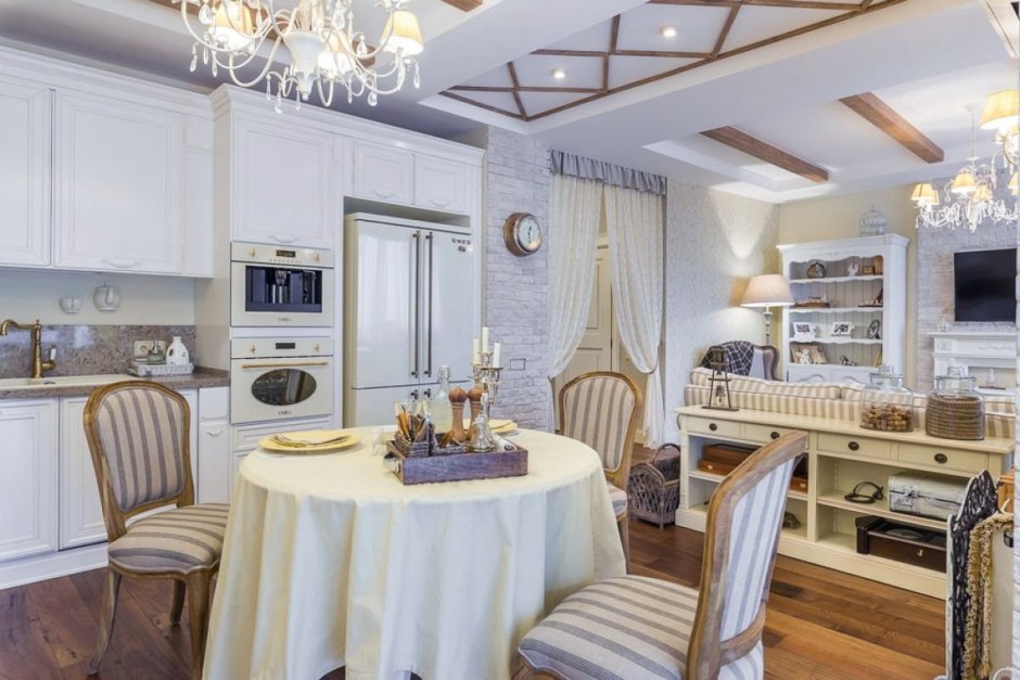 Кухня Прованс зеленая Лорен