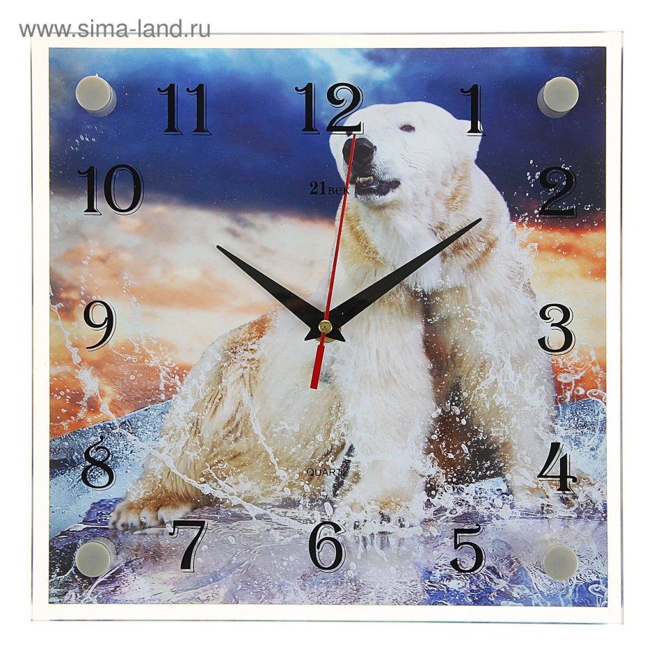Часы настольные животных
