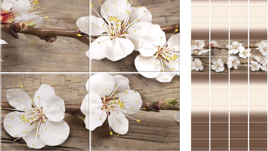 Панели ПВХ Кронапласт unique Сакура 2.7