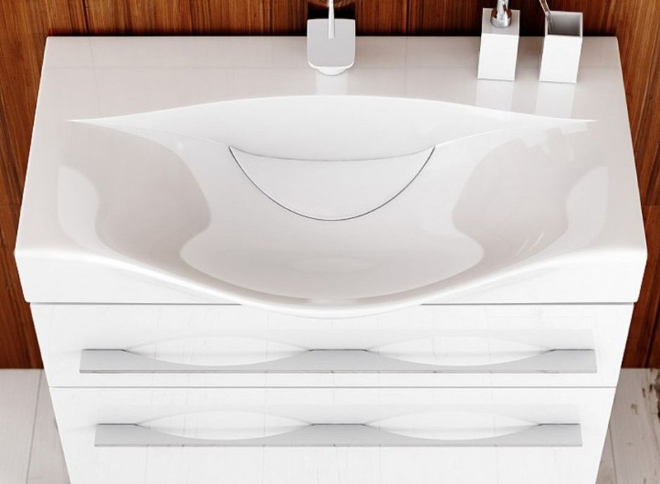 Бергамо 80 Аквелла тумба с раковиной