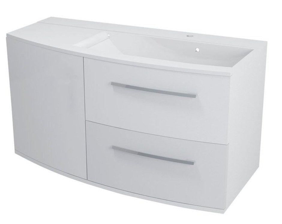 Тумба бетон по раковину 105см