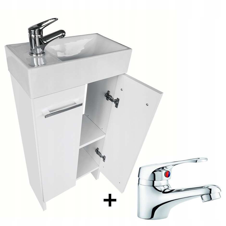 Pro 8300.1.095.475.1 шкаф под раковину 1595.5 , белый глянец