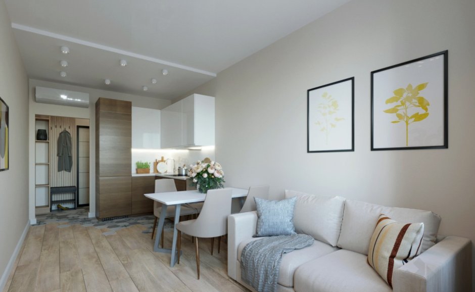 Евродвушка 40 м2