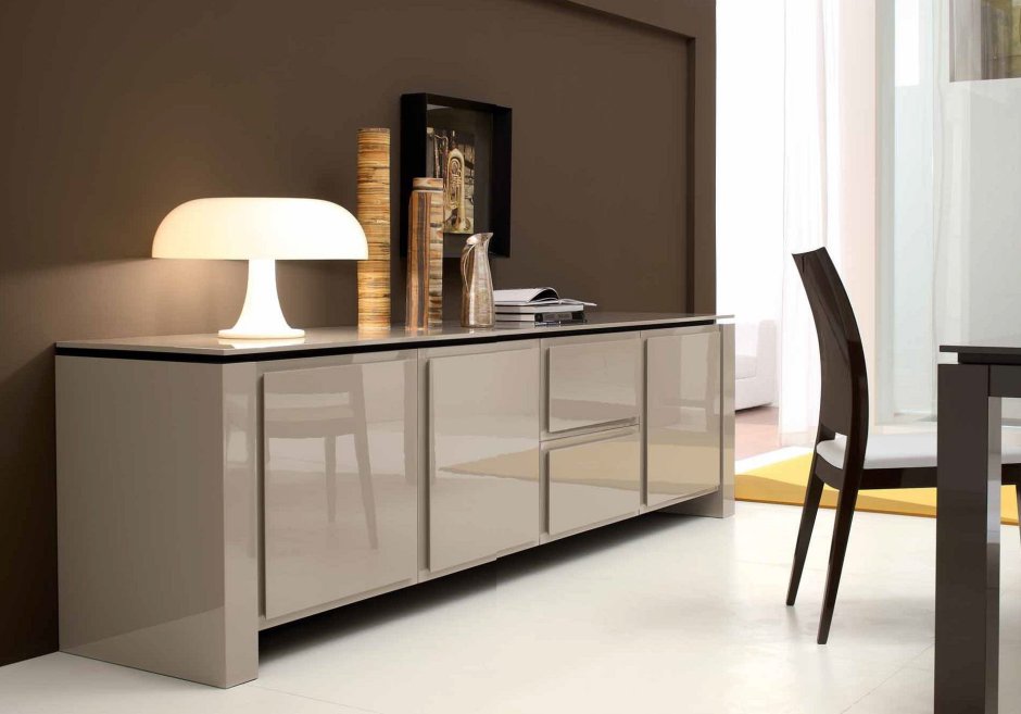 Комод Сканди 7 белый глянец