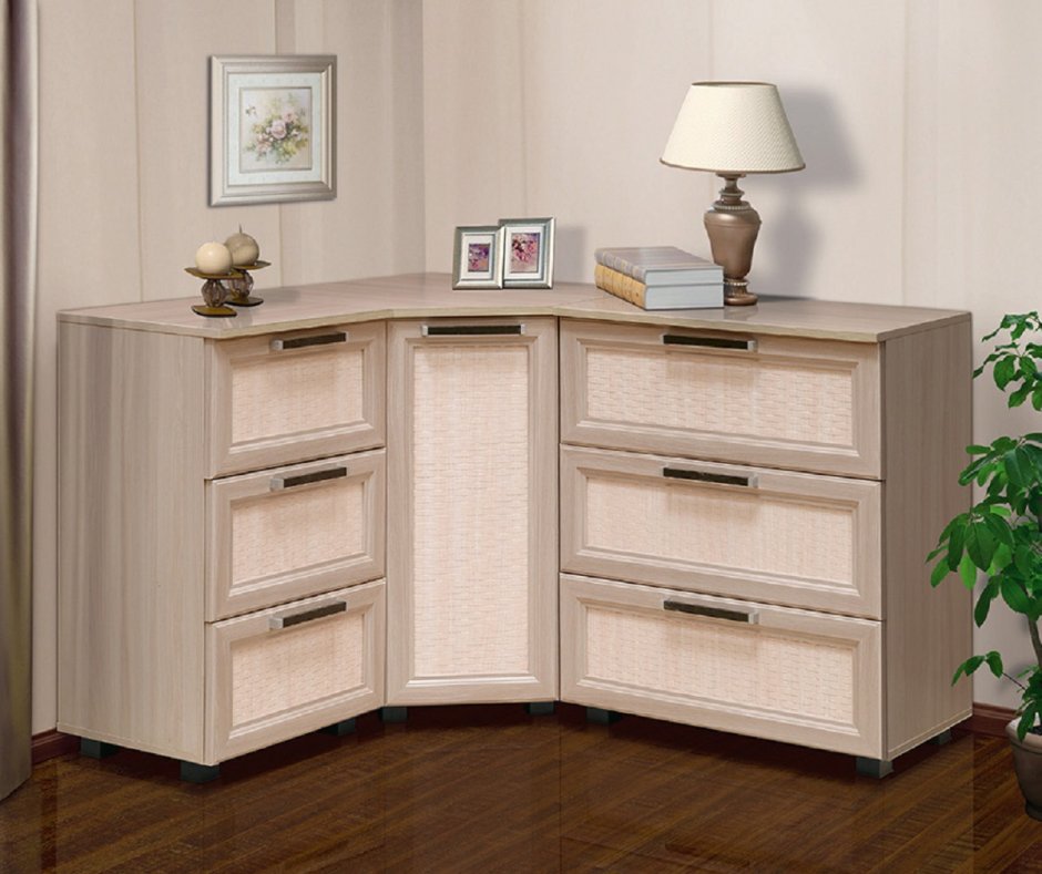 Комод Миранда Atelier белый глянец