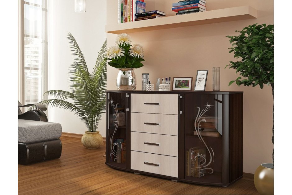 Комод на ножках современный