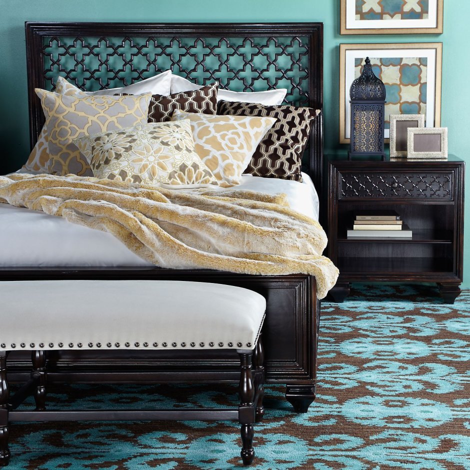 Марокко арабский стиль спальня