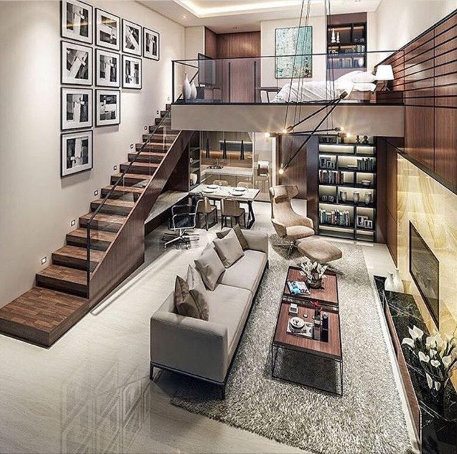 Двухэтажная квартира