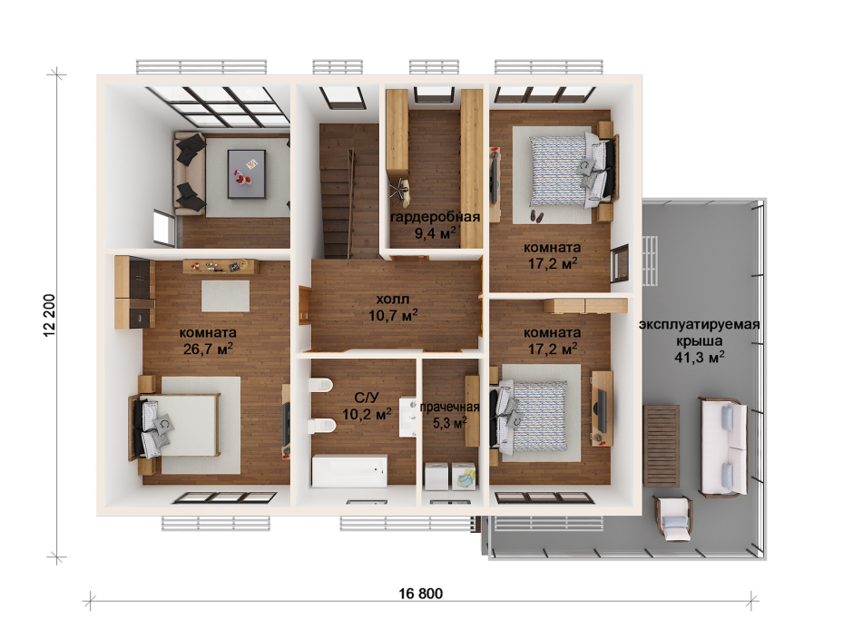 Планировка дома 80 кв.м 2 этажа