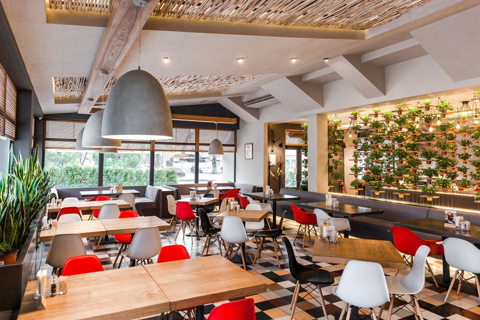 Интерьер кафе