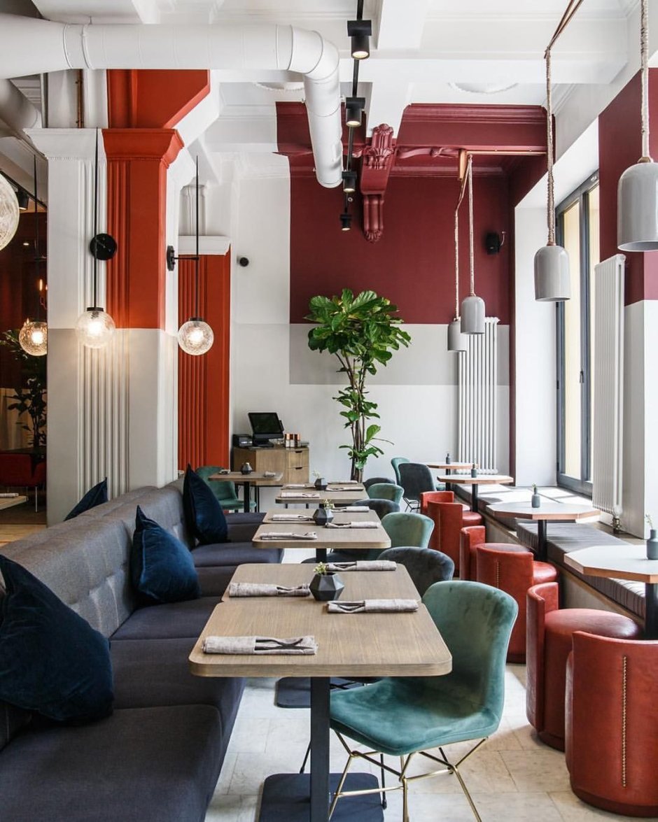 Интерьер кафе