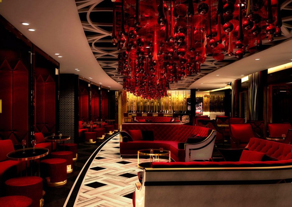 Красный ресторан