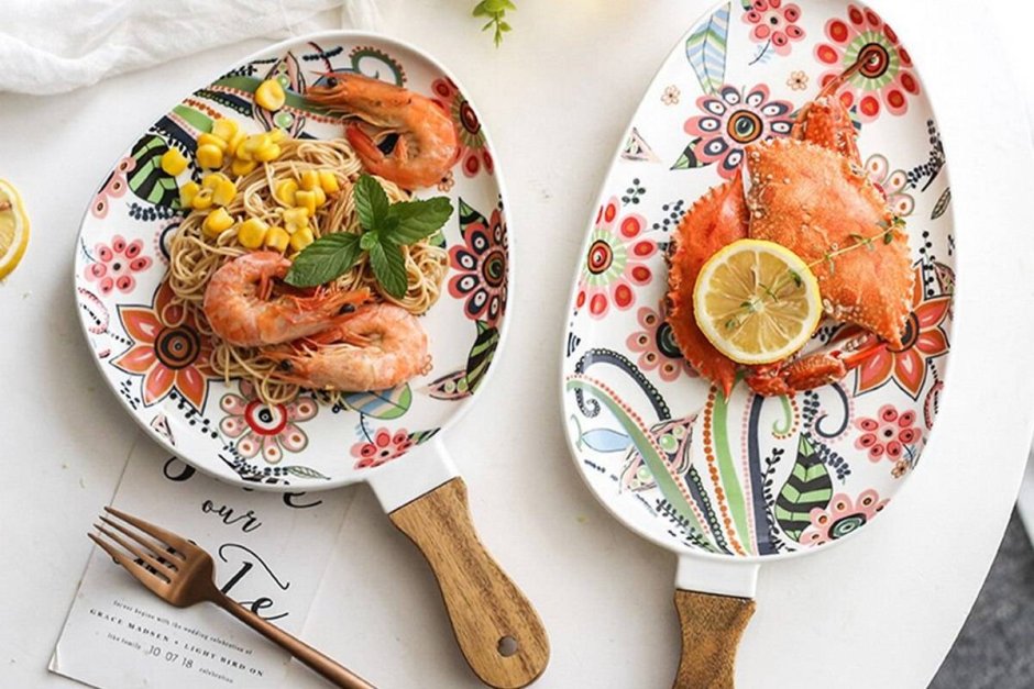 Дизайнерские тарелки