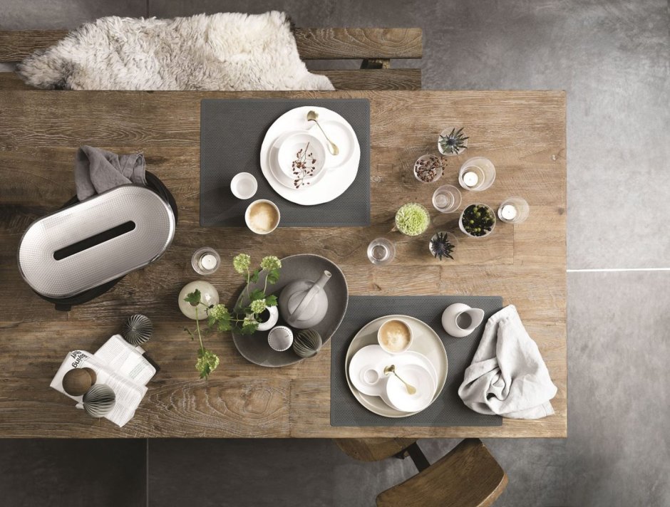 Сервировка стола в стиле Сканди