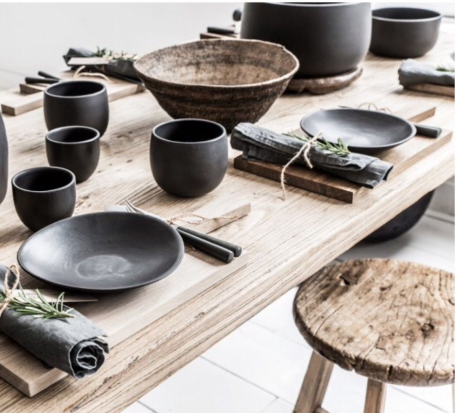 Посуда в стиле лофт