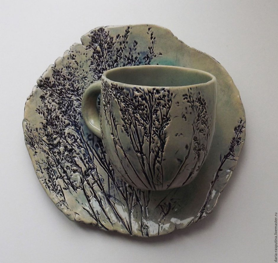 Чайная пара Гончарная керамика