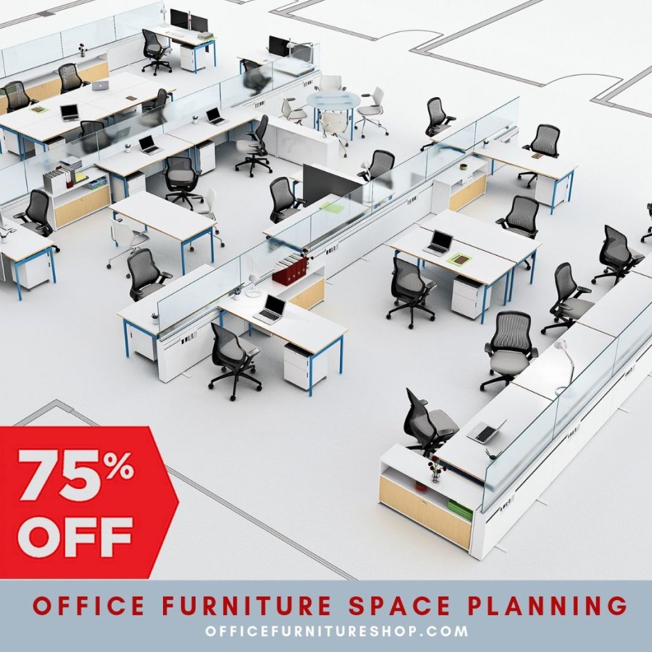 Расположение рабочих мест в офисе