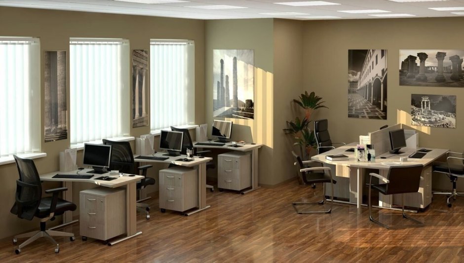 Планировка кабинета бухгалтера