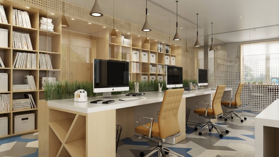 Офисный интерьер