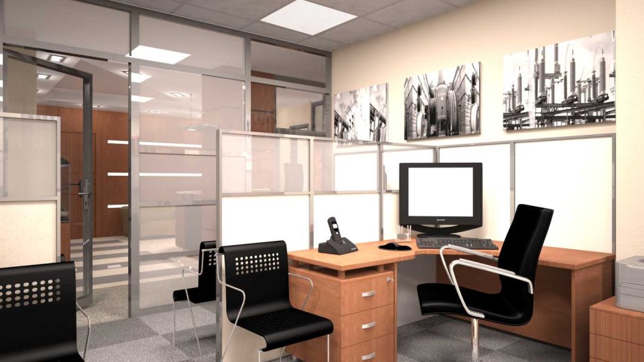 Кабинетная планировка офиса