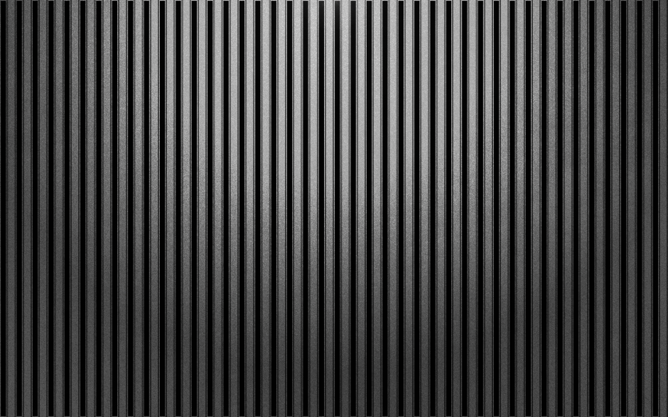 Черный рифленый фасад