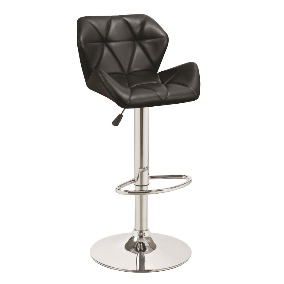 Барный стул высокий Hy 3008 New Grey Black Nubuck (Hy 3008 Нью серый нубук черная база)
