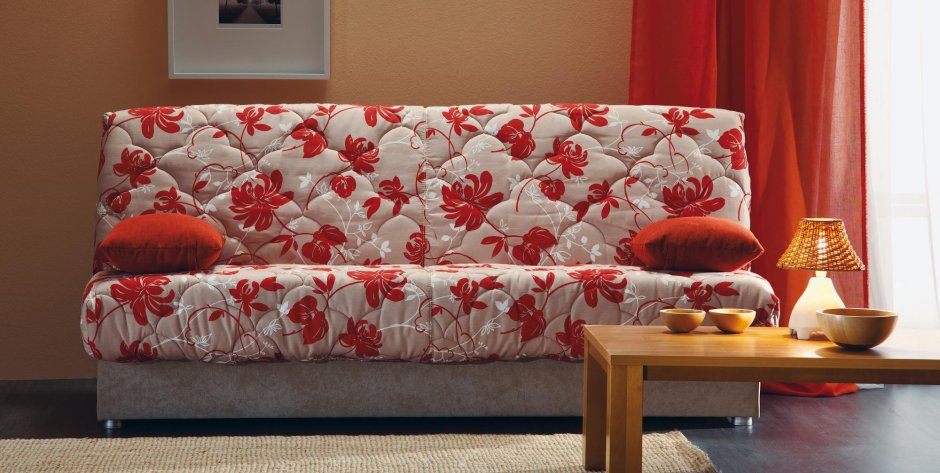 Диван-кровать "клик-клак" 1250 мм 1 кат. (Wool Caramel)