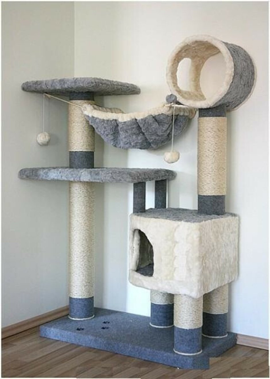 Многоярусные домики для кошек