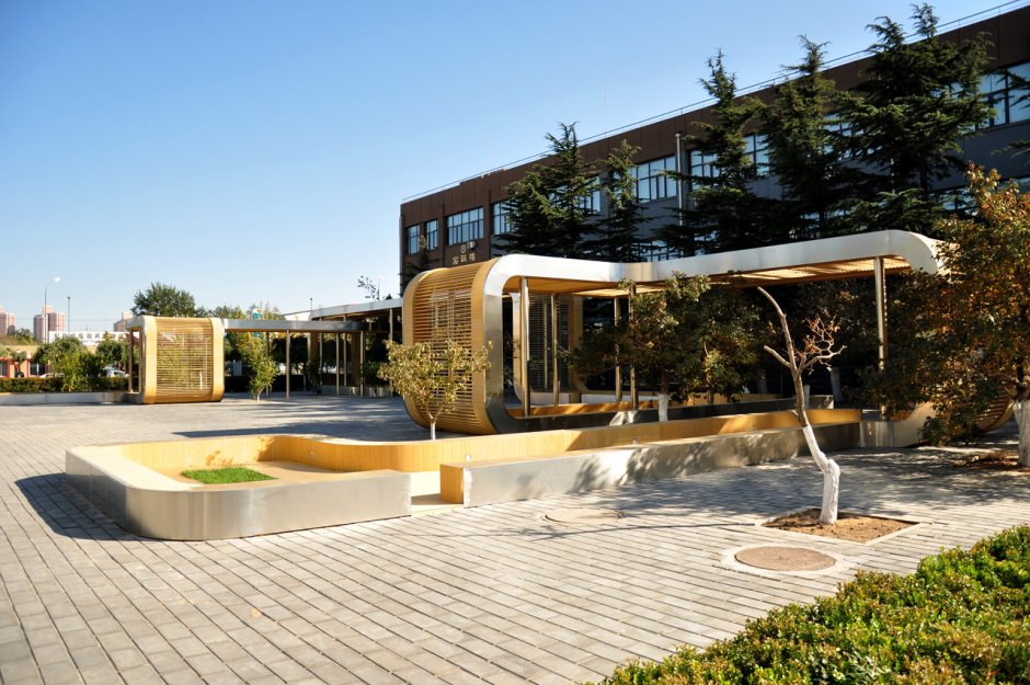 Парк в современном стиле