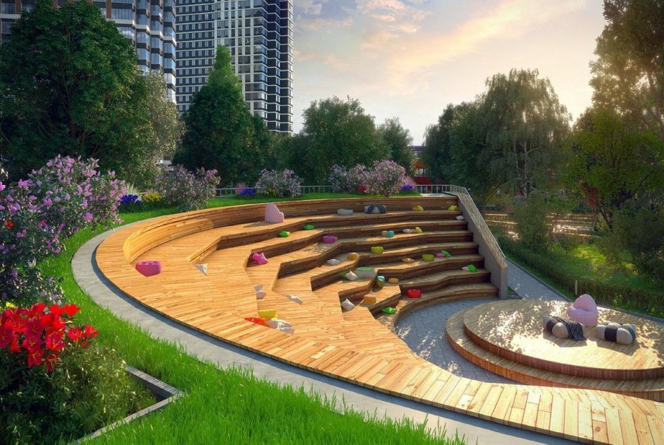 Ландшафтный амфитеатр