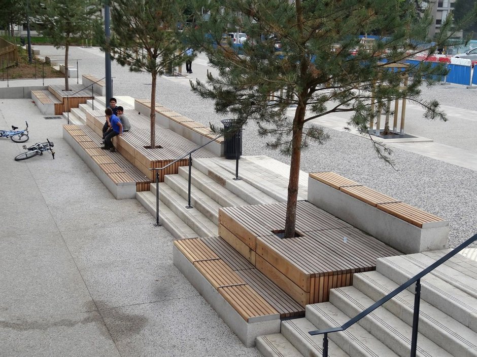 Пандусы в благоустройстве