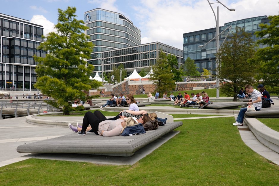 Хафенсити Гамбург парк