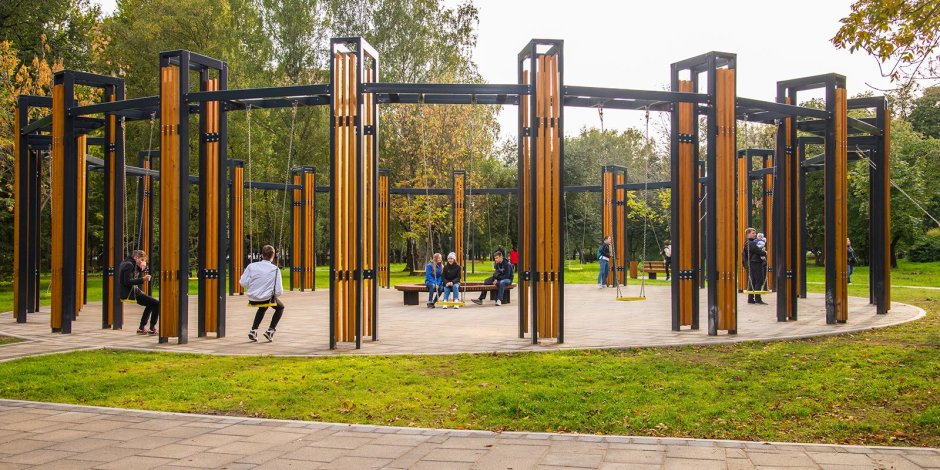 Парк Горького зоны