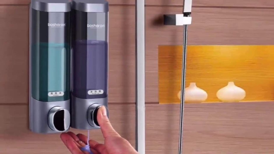 Диспенсер для геля для душа настенный