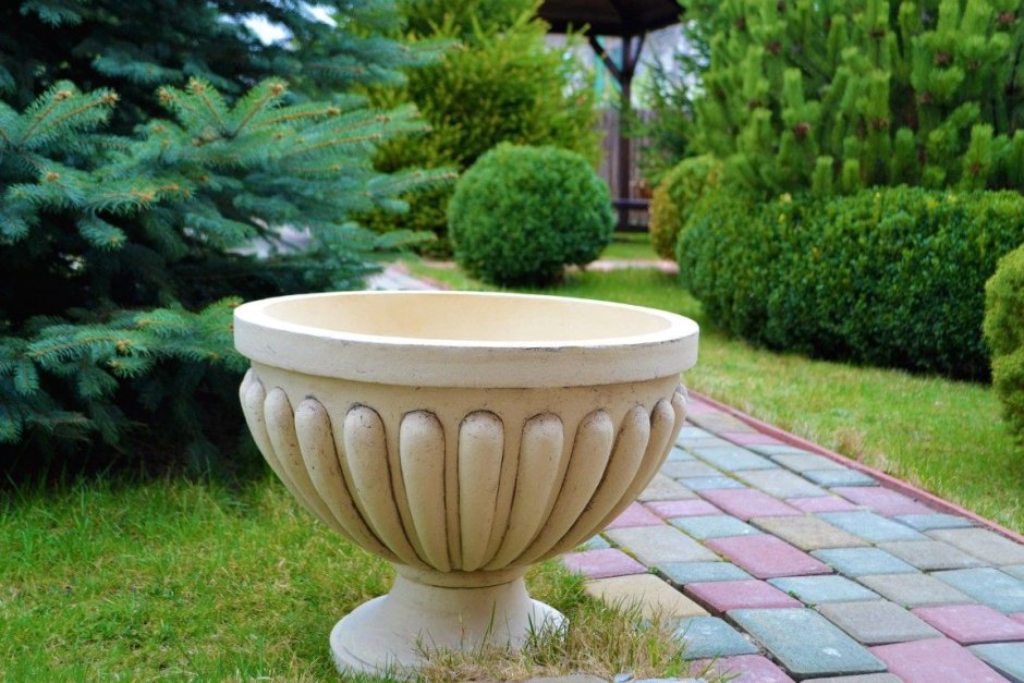 Керамические вазоны для цветов уличные