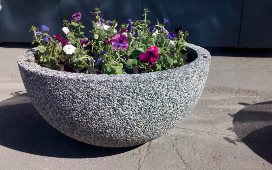 Цветочница «идеал из бетона» арт. 36020