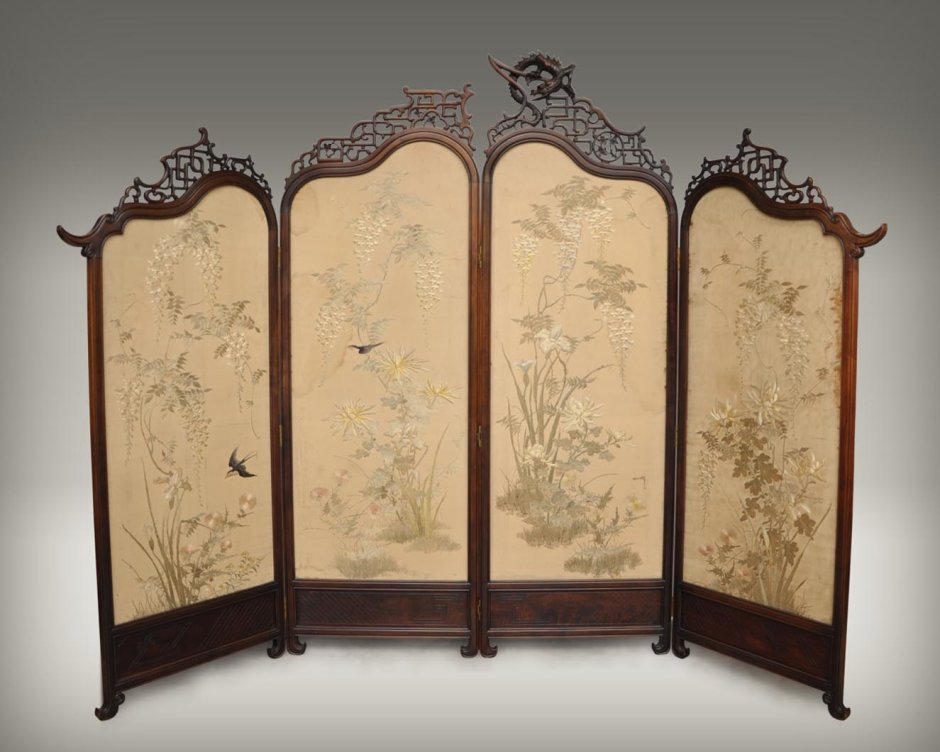 Ширмы Шинуазри 19 века