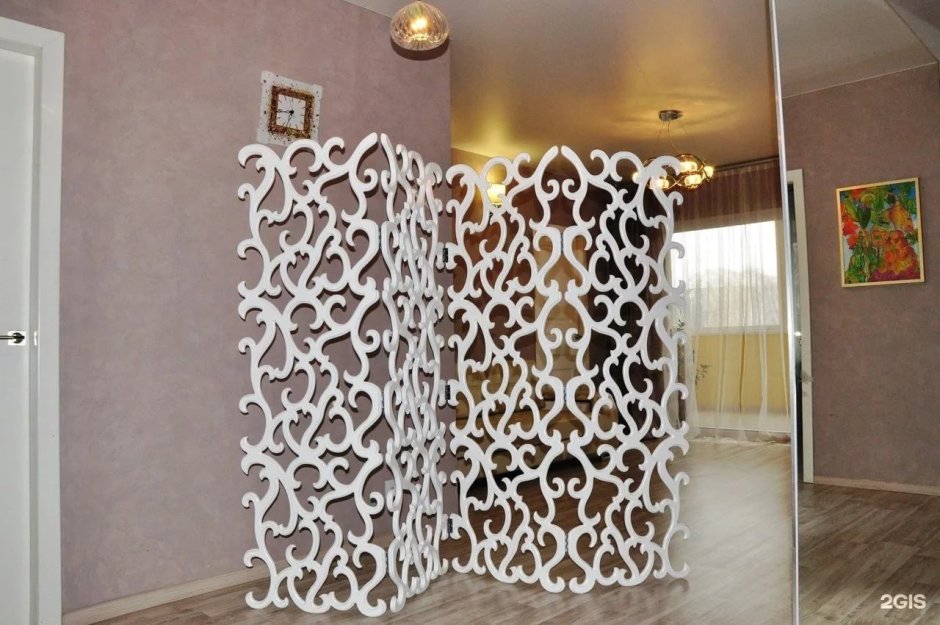 Резные ширмы перегородки